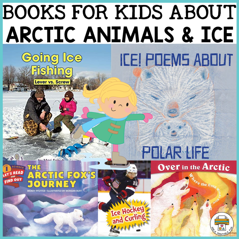 Books for Kids About Arctic Animals and Ice - Pre-K Printable Fun