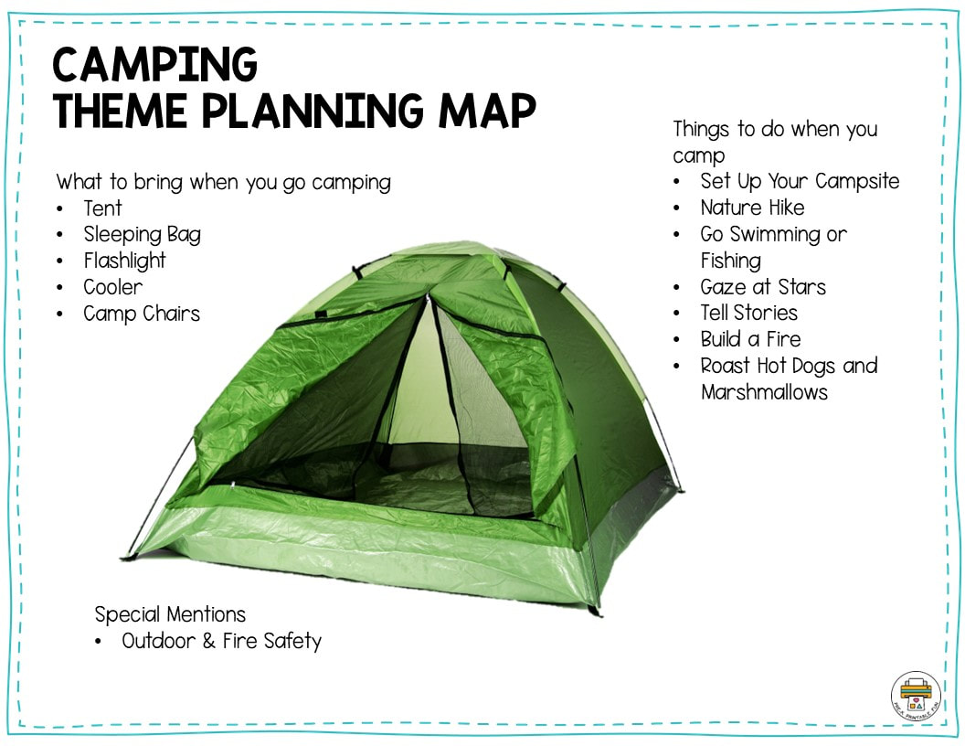 Free Preschool Camping Lesson Plan