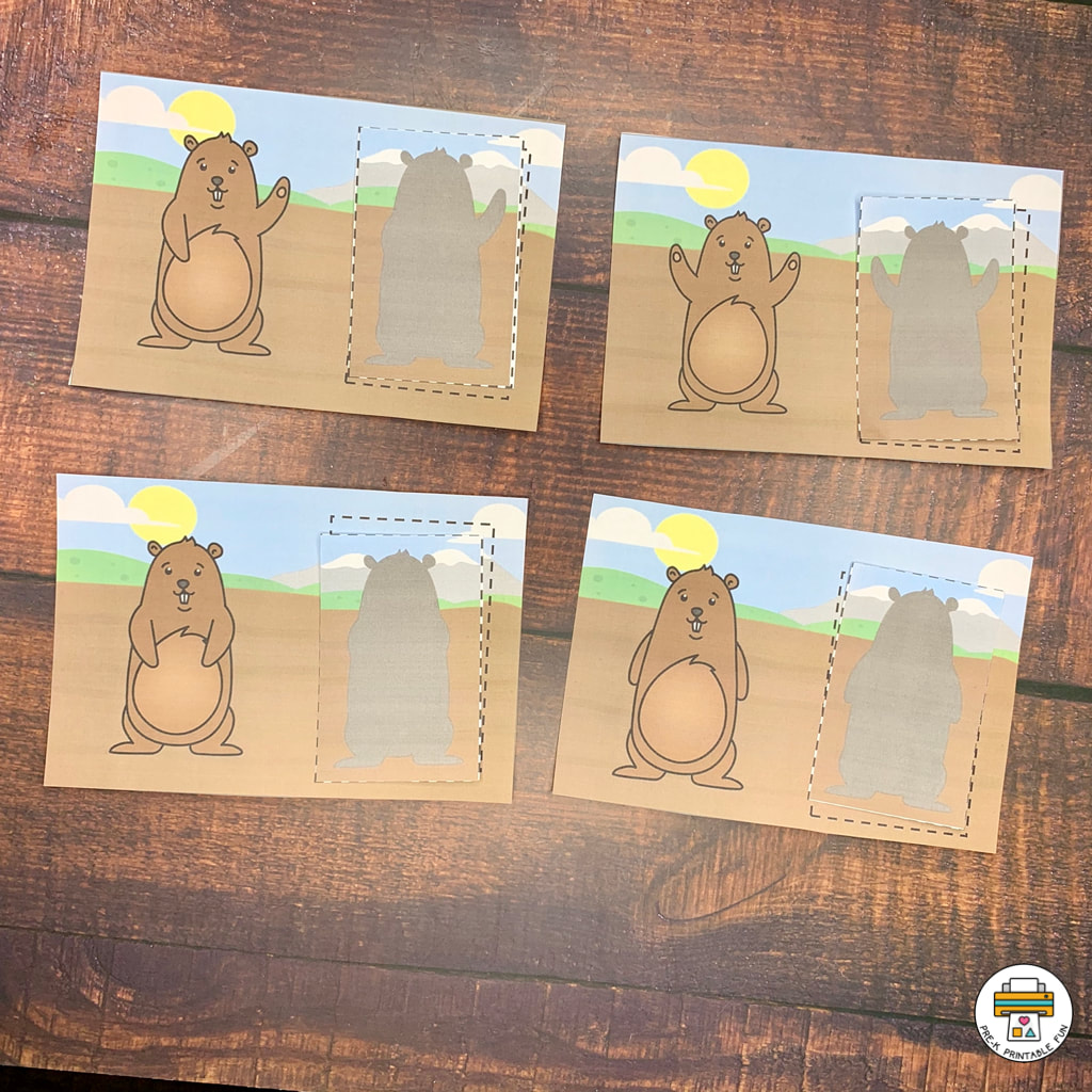 Preschool Groundhog Day Ideas + Free Printables