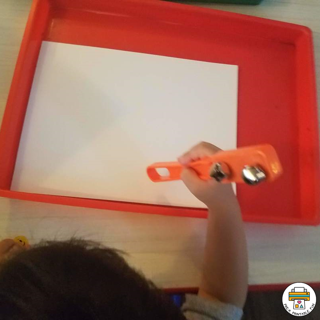 Magnetic Painting: Art Meets Science! - Little Bins for Little Hands