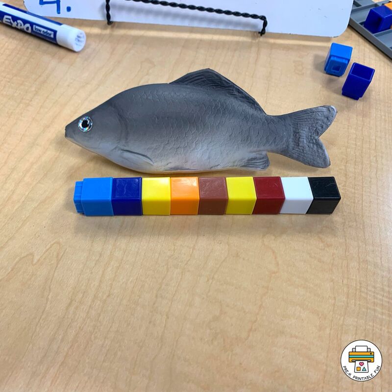 Measuring Fish Preschool Activity - Pre-K Printable Fun
