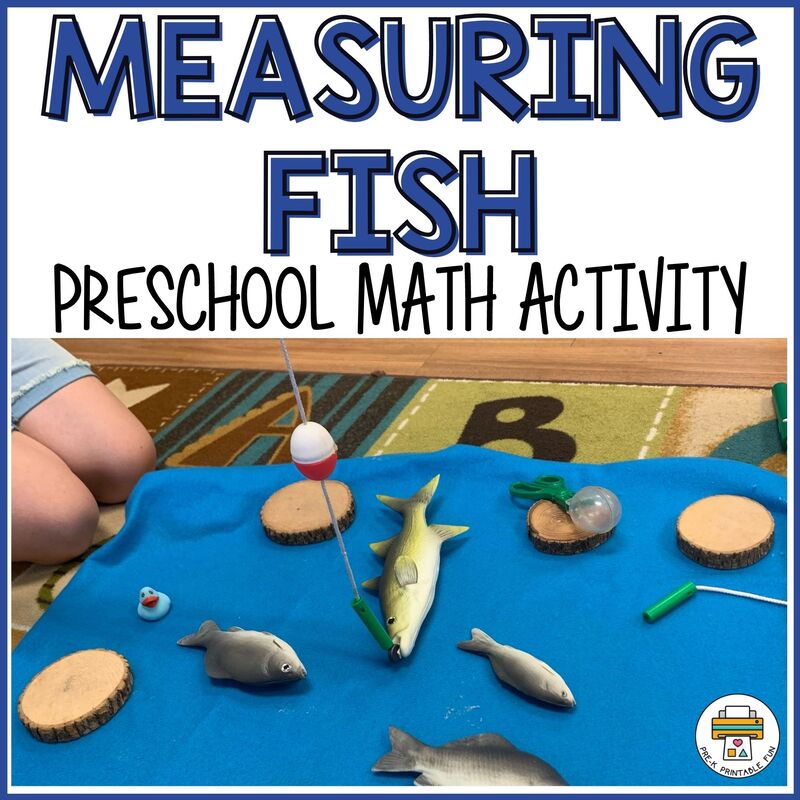 Measuring Fish Preschool Activity - Pre-K Printable Fun