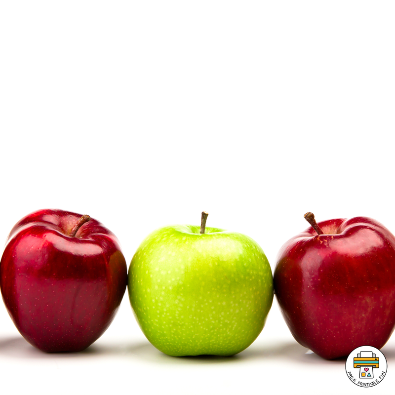 Apples as standard units of measurement