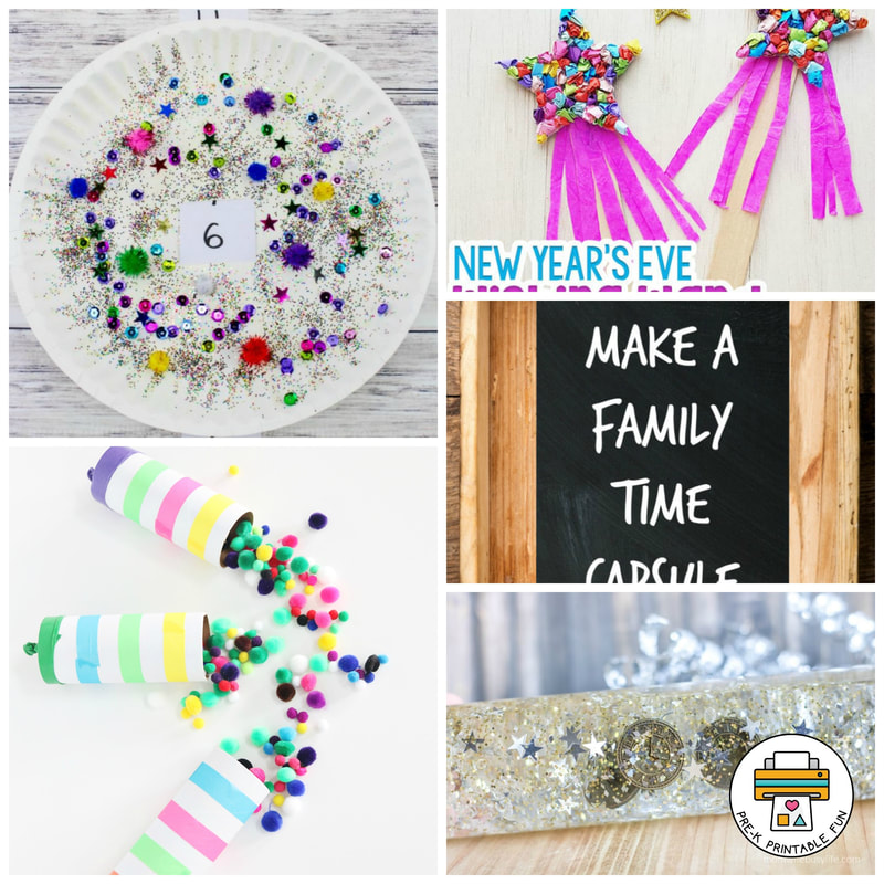 30 Easy New Years Eve Crafts and Activities for Kids of All Ages