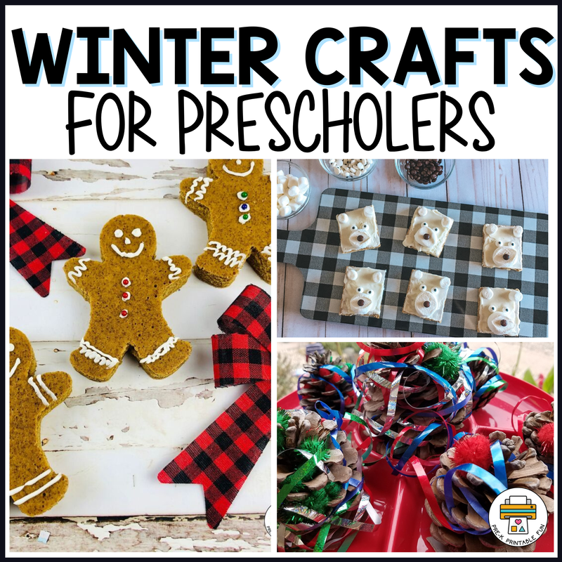 Winter Crafts for Preschoolers - Pre-K Printable Fun