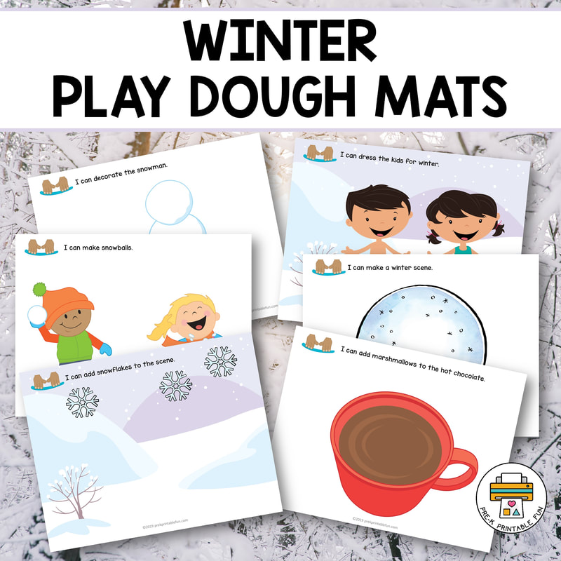 Printable Fruit Playdough Mats, Learning Printables - My Party Design