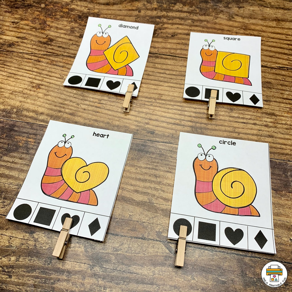 Worms Snails and Slugs Activity Pack - Pre-K Printable Fun