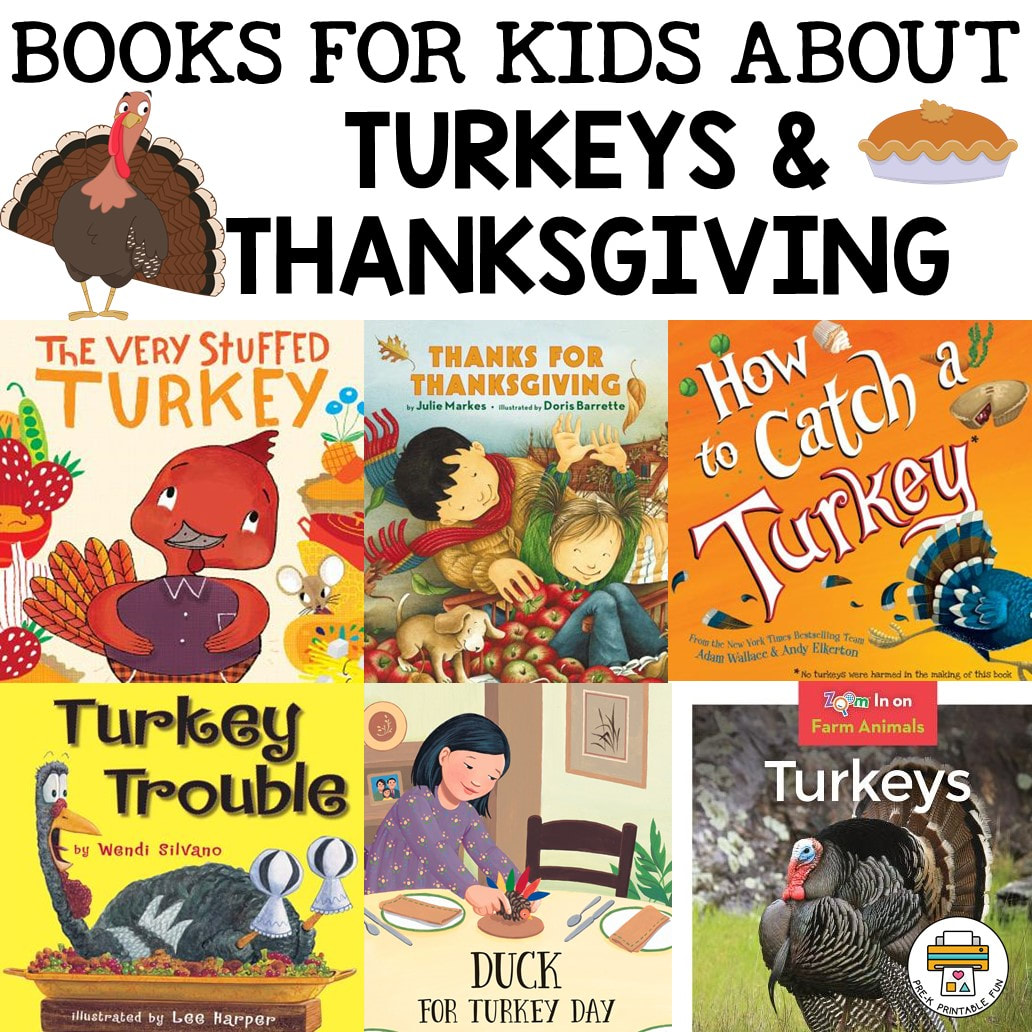 Preschool Turkey and Thanksgiving Books