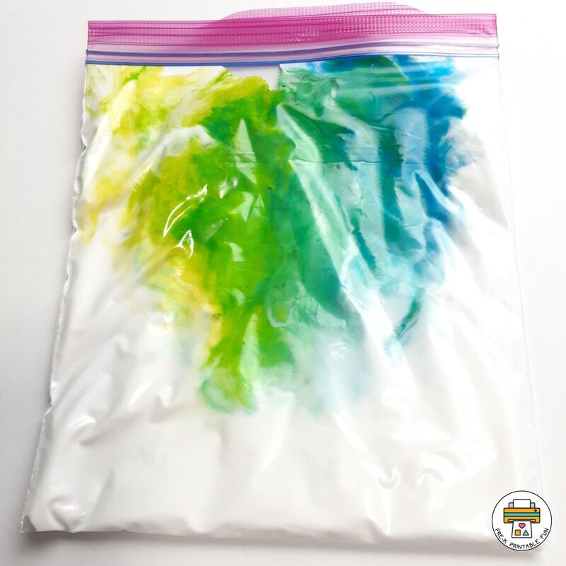Color Mixing Sensory Bag