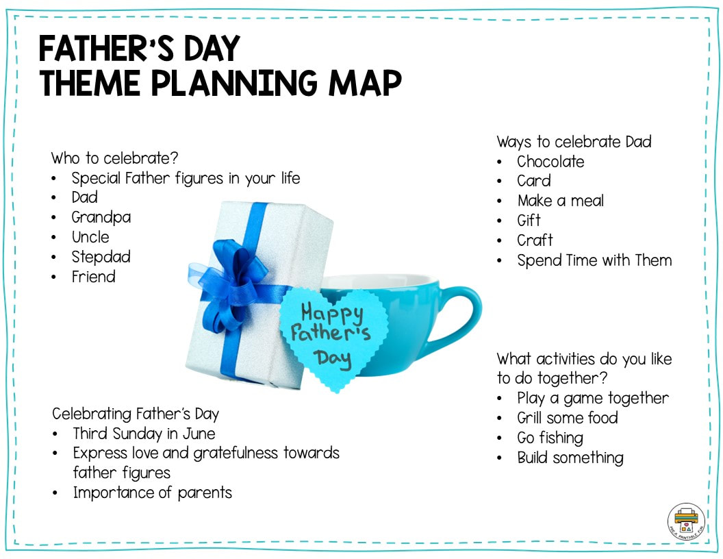 Free Father's Day Preschool Lesson Plan