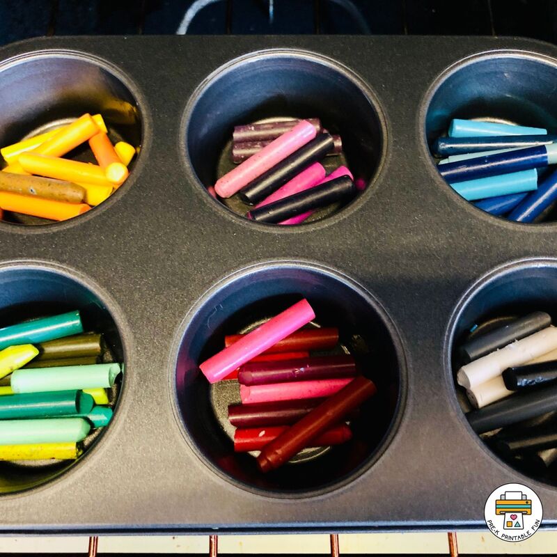 Make Your Own Crayons with Preschoolers