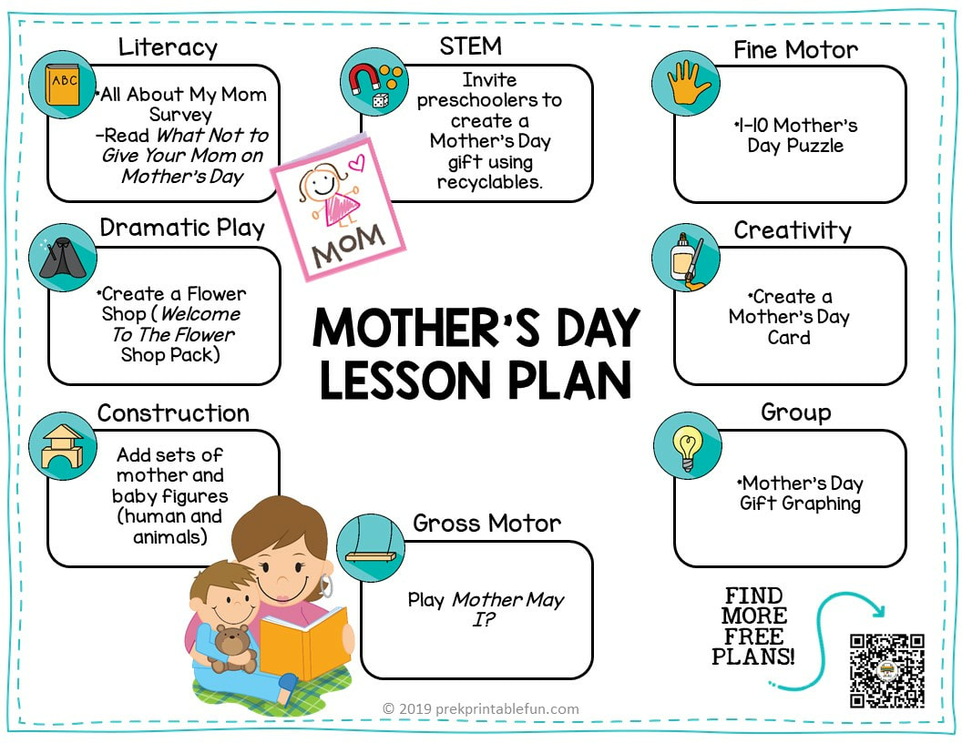 Preschool Mother S Day Lesson Planning Ideas