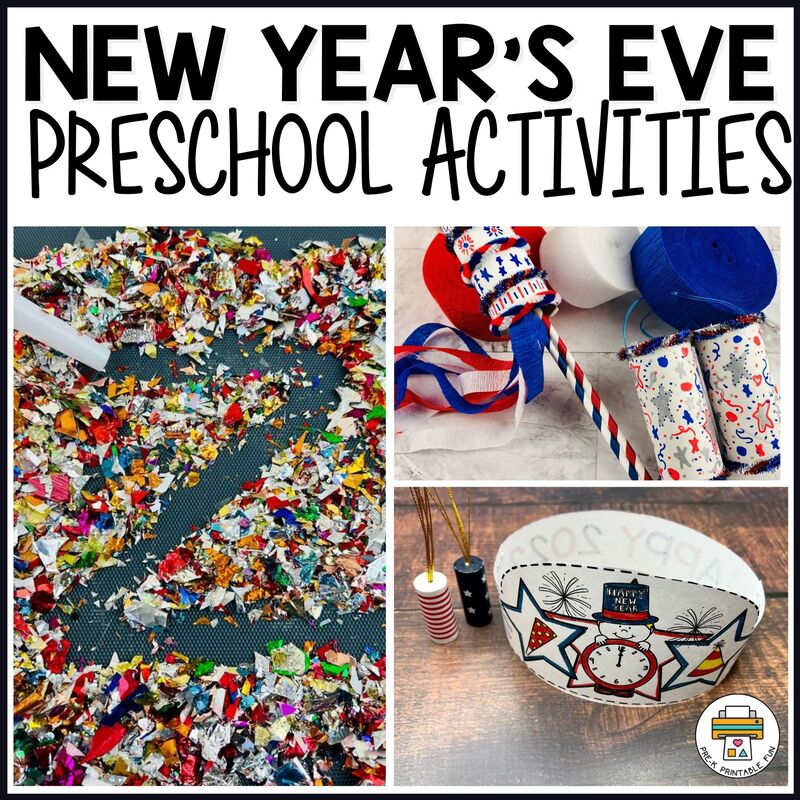 New Year's Eve Preschool Activities