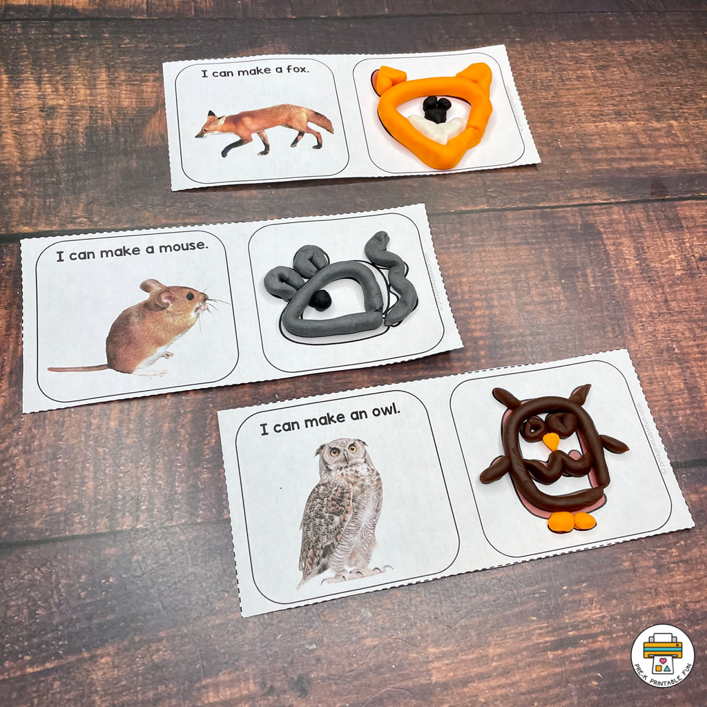 Nocturnal Animals Lesson Planning Page - Pre-K Printable Fun
