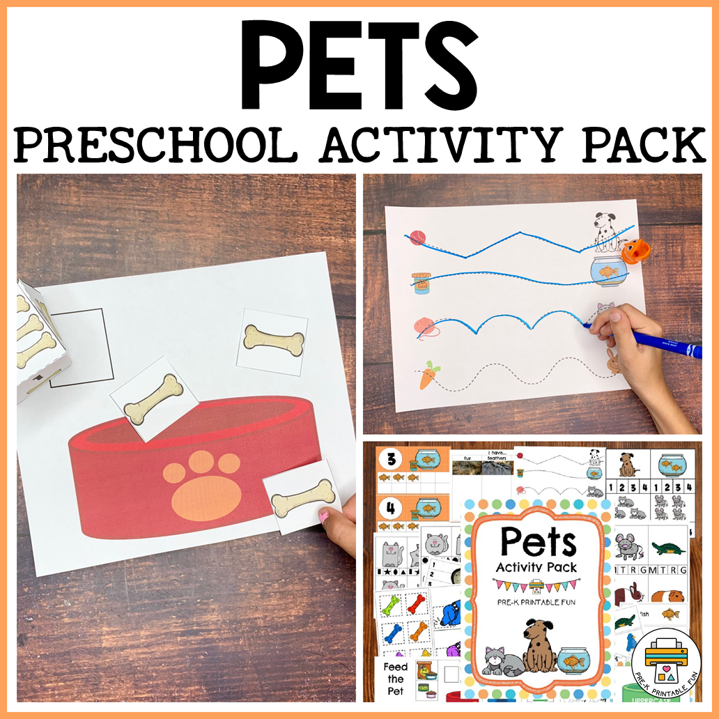 Pet Preschool Activities