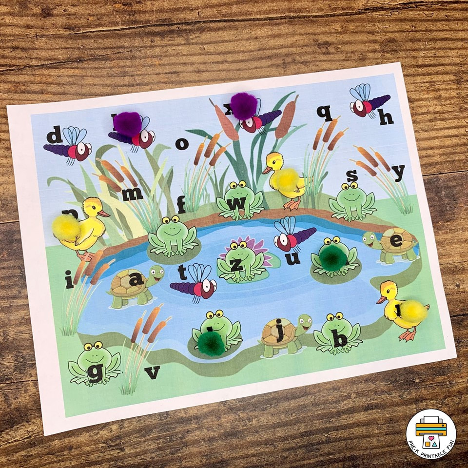 Preschool Pond Lesson Planning Ideas - Pre-K Printable Fun