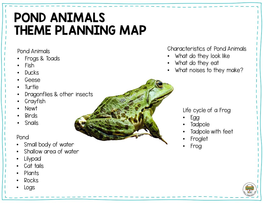 Preschool Pond Lesson Planning Ideas - Pre-K Printable Fun