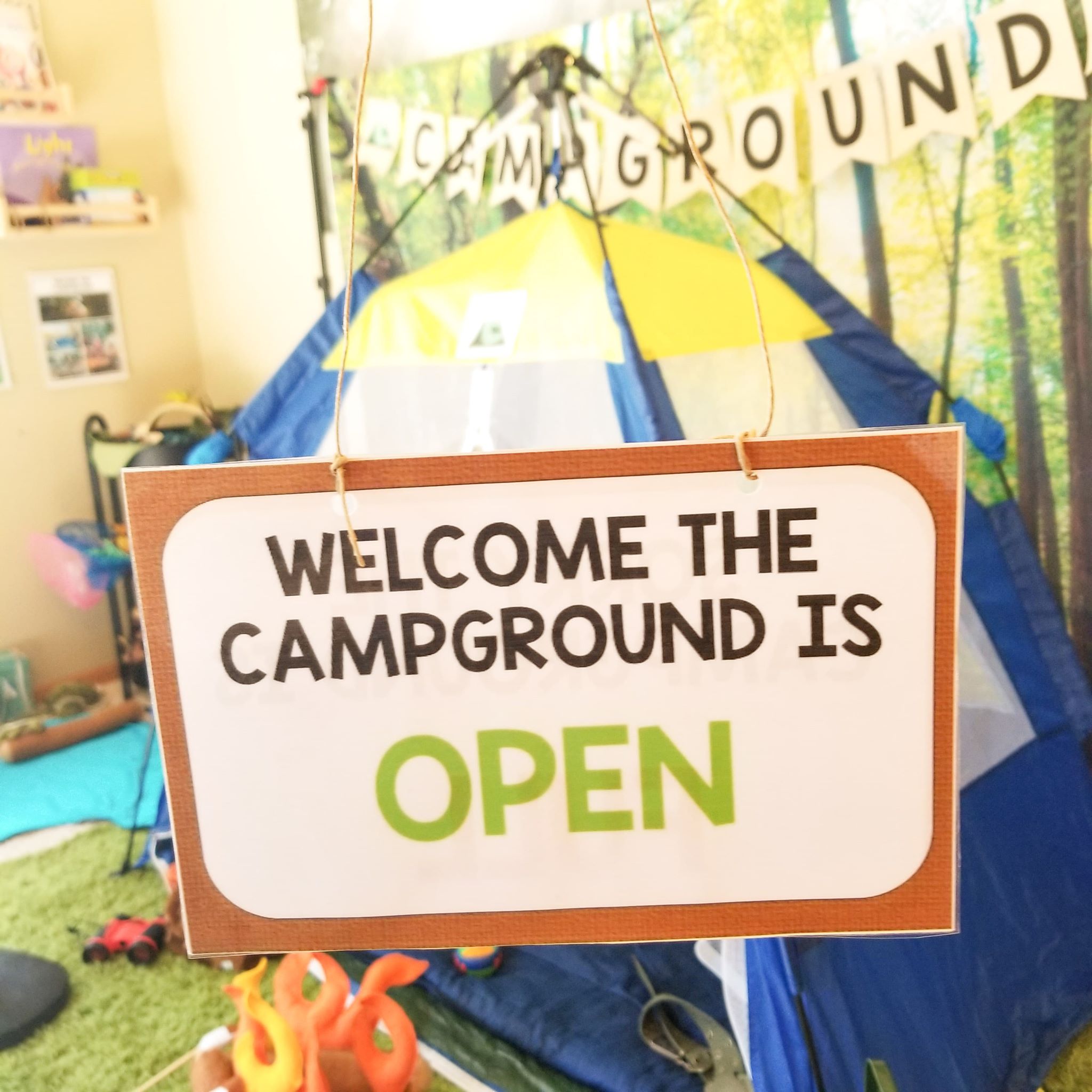 Campground Dramatic Play Pack