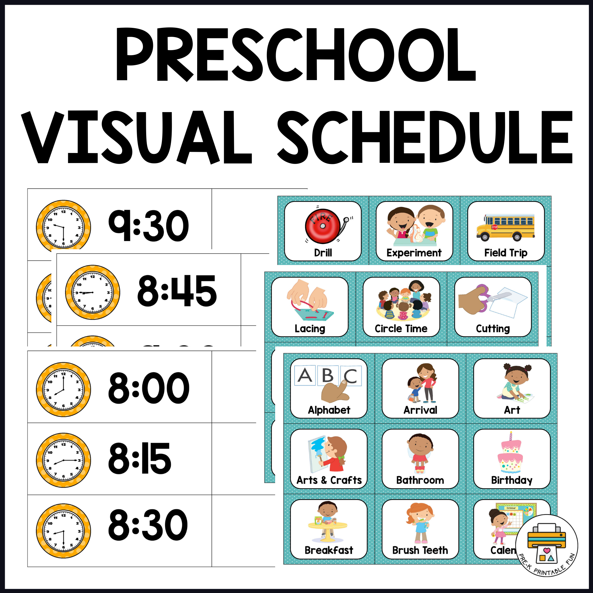 How To Make A Visual Schedule Kids Schedule Visual Sc - vrogue.co