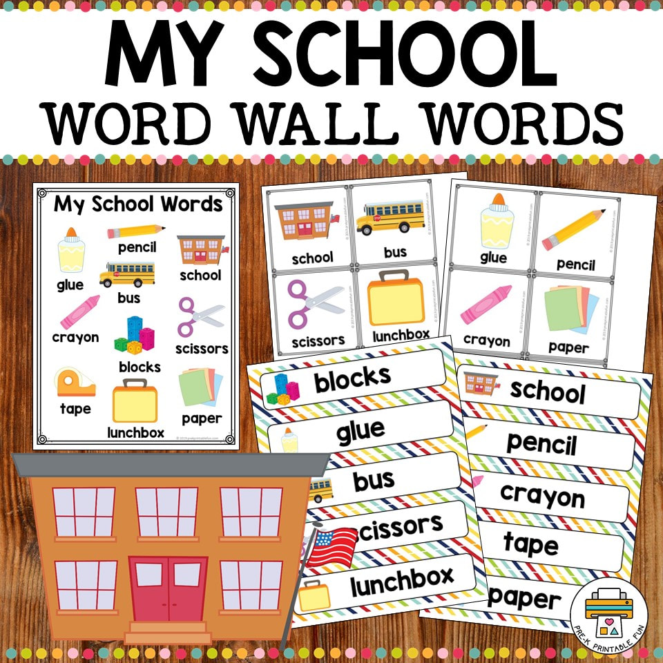 Word Wall Activities for ANY Word Wall