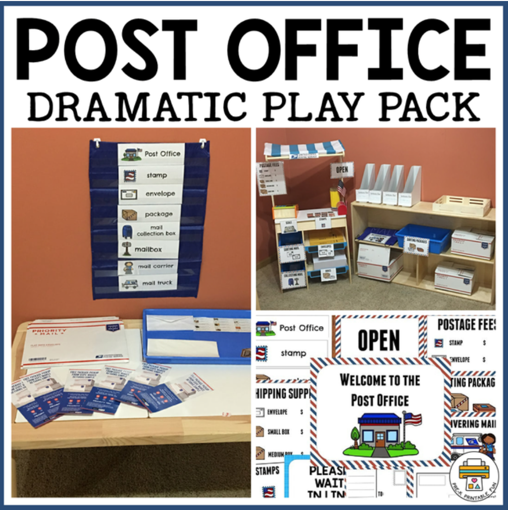 Post Office Preschool Activities 