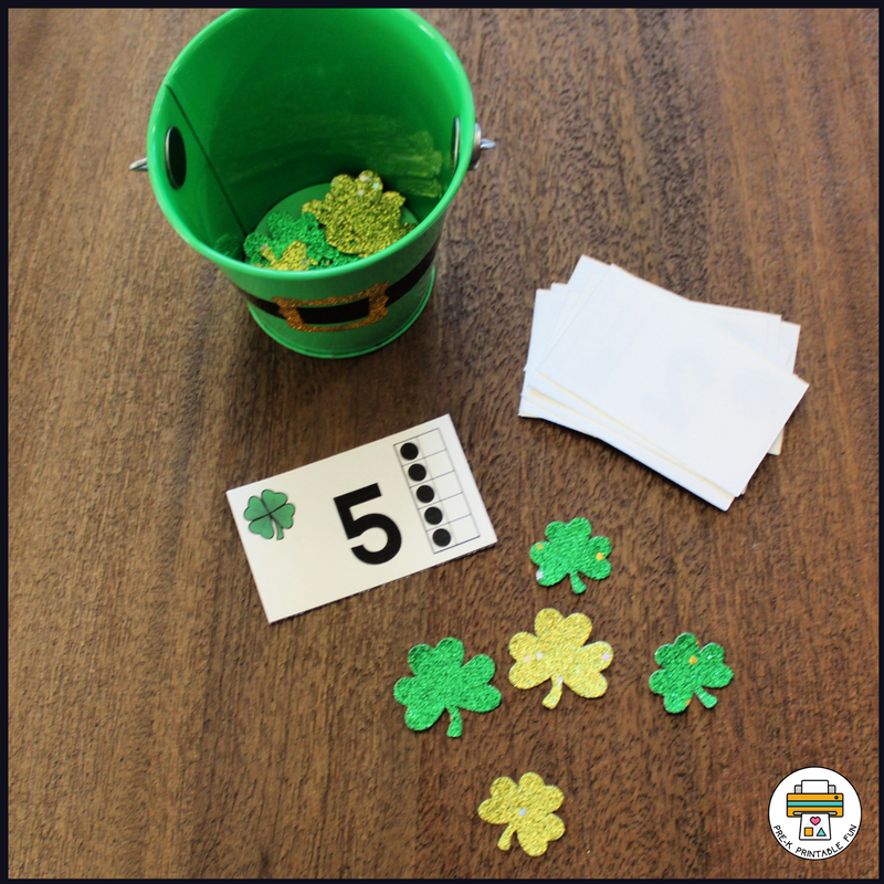 Shamrock Counting Cards