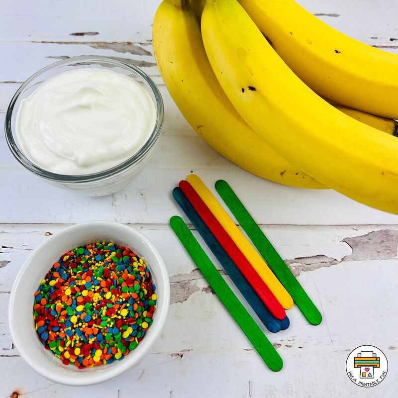 Yogurt Banana Popsicle Recipe for Preschoolers